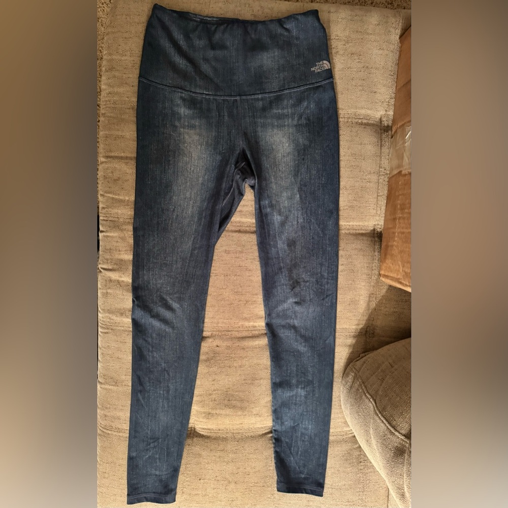 The North Face Leggings Athletic Lounge Denim leggings.